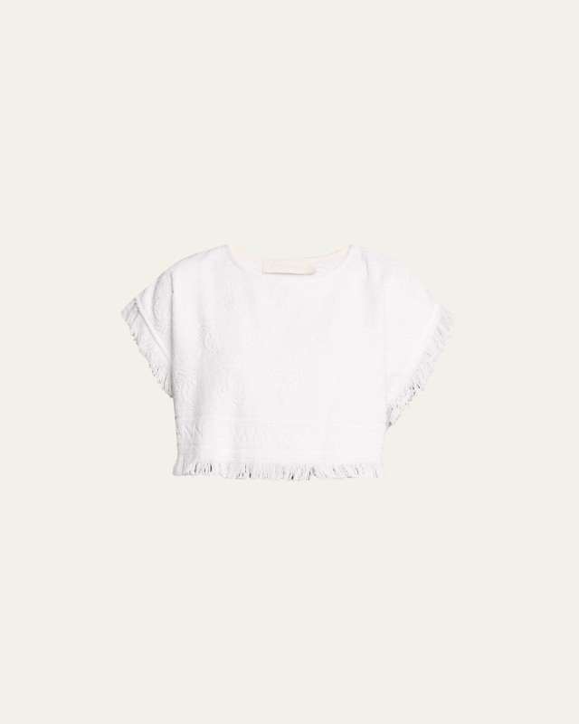 Alight Toweling Crop Top